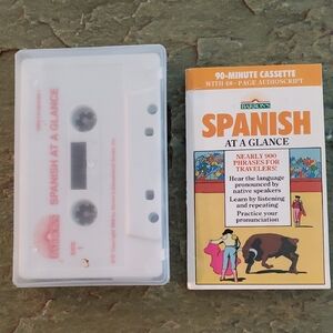 Spanish at a Glance Cassette and Book Set
